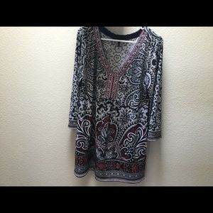 White House Black Market Tunic